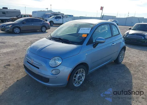 2013 Fiat 500 Pop from USA, damaged, VIN 3C3CFFAR0DT530946